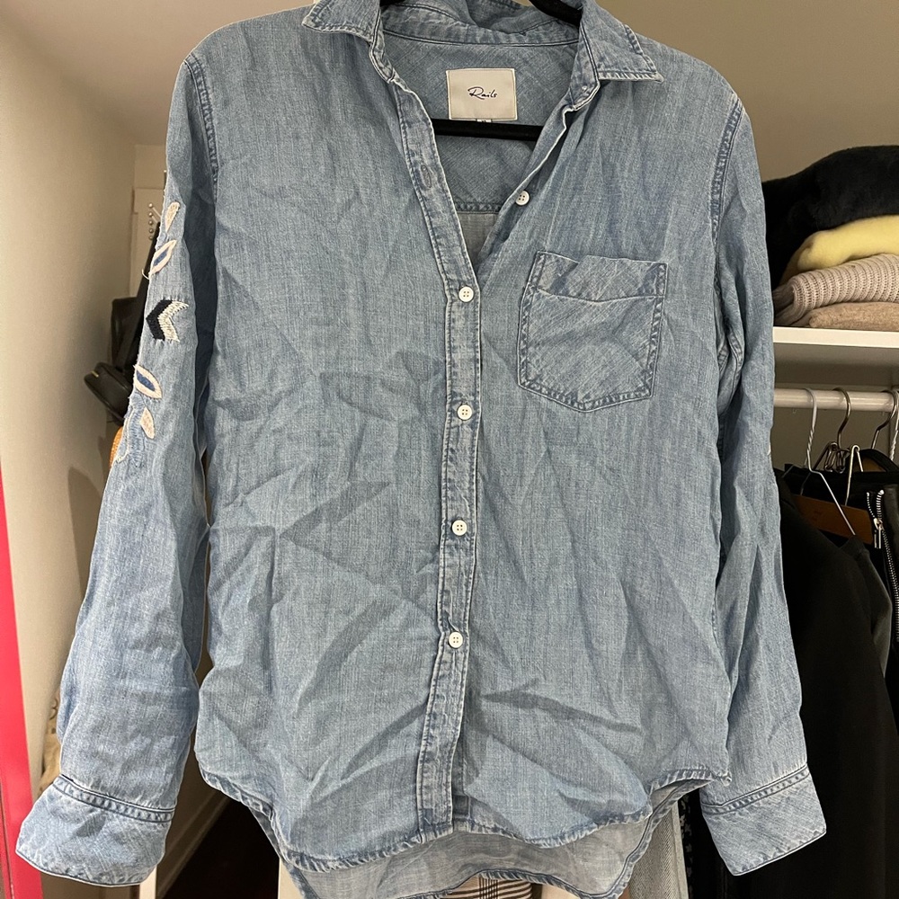 Rails Denim button down